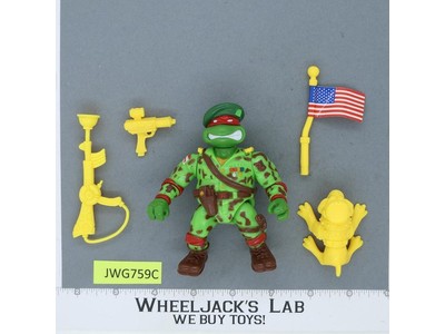 Raph the Green Teen Beret 100% Complete TMNT Teenage Mutant Ninja Turtles 1991