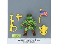 Raph the Green Teen Beret 100% Complete TMNT Teenage Mutant Ninja Turtles 1991