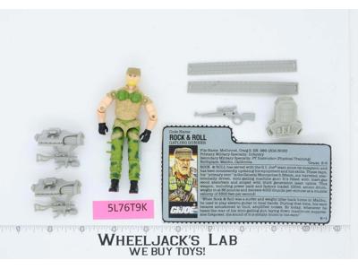 Rock & Roll V2 100% Complete 1989 G.I. Joe Hasbro Vintage Action Figure