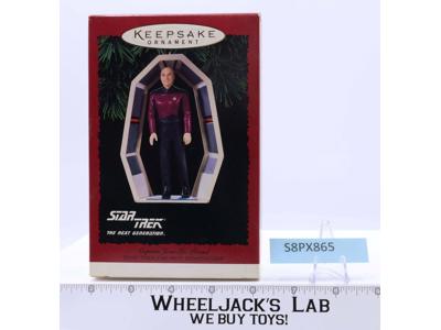 Captain Jean-Luc Picard Star Trek Keepsake Ornament 1995 Hallmark