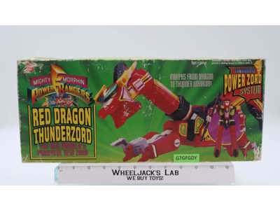 Red Dragon Thunderzord 100% Complete Power Rangers 1994 Bandai Action Figure