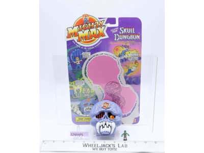 Skull Dungeon Dome Zones Mighty Max 1992 Bluebird Toys Figure