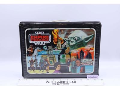 Star Wars ESB Vinyl Collector's Case TAN TRAYS 1977 Kenner Storage Case