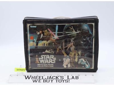 Star Wars Vinyl Collector's Case W/ Insert 1977 Kenner Carry Case