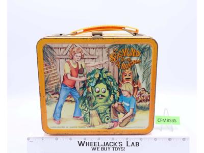 Sigmund And The Sea Monsters Metal Lunchbox NO THERMOS 1970's Aladdin Krofft