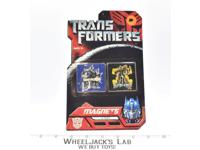 2 Pack Magnets Bumblebee Barricade Transformers 2007 Noteworthy NEW SEALED