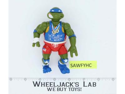Track 'n Field Leo Olympics Teenage Mutant Ninja Turtles 1992 Playmates Vintage