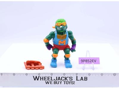 Skateboardin' Mike Teenage Mutant Ninja Turtles 1991 Playmates Action Figure