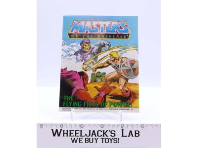 The Flying Fists of Power! Mini Comic Book MOTU Masters of the Universe 1985