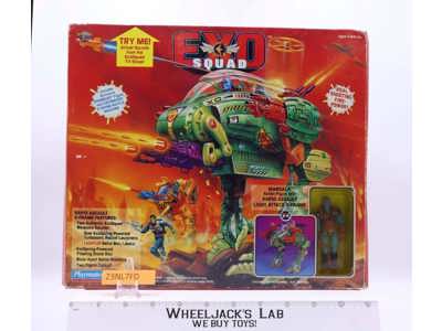 Marsala W/Rapid Fire Assault Attack E-Frame Exo Squad 1994 Playmates MISB SEALED
