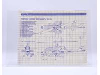 Assault Copter (Dragonfly XH-1) 1983 ORIGINAL Instructions/ Blueprints G.I. Joe
