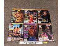 WWF Magazine Lot of 6 May-Oct 1993 w/ Calendars HULK Undertaker LUGER Steiners