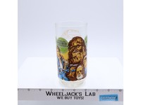 Star Wars Chewbacca Burger King Glass Cup 1977 Lucasfilm Coca-Cola Vintage