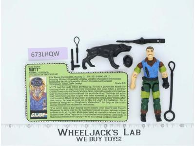 Mutt Slaughters Marauders V2 100% Complete G.I. Joe 1989 Hasbro Vintage Figure