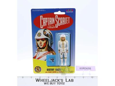 Destiny Angel Captain Scarlet 1993 Vivid Imaginations Action Figure 3.75" MOSC