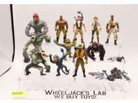 Lot of 11 Congo Action Figures + Accessories 1990's Kenner