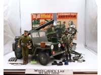 Combat Jeep 7000 W/Box GI Joe 1965 Vintage Vehicle Action Figure