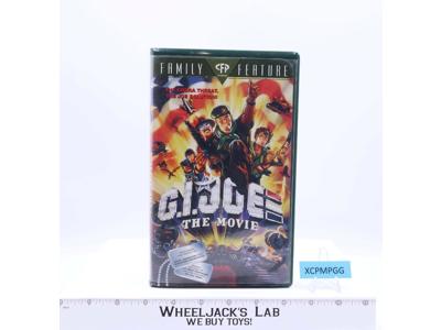 GI Joe The Movie W/Dogtag VHS Video Tape Family Feature