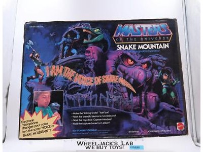Snake Mountain He-Man Masters of the Universe MOTU 1984 Mattel NEW MISB SEALED