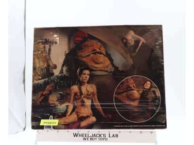 Princess Leia & Jubba the Hutt Poster 11x14 Star Wars Lucasfilm 1983 Vintage