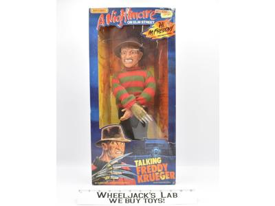 Freddy Krueger 18" Talking Nightmare On Elm Street NEW 1989 Matchbox Figure