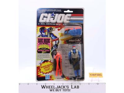 Snake Eyes Commando V4 GI Joe 1990 Hasbro Vintage Action Figure NEW MOC