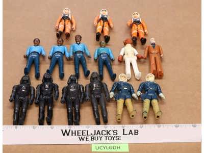 Lot of 15 Star Wars 1970s-1980s Kenner Vintage Action Figures