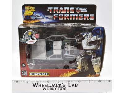 Gigawatt More Than Meets The Eye Back To The Future 35 Transformers MISB 2020
