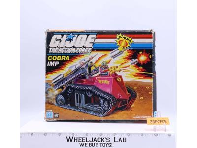 Cobra IMP 100% Complete W/Box GI Joe 1988 Hasbro Action Figure Vehicle