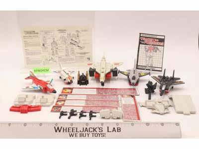 Superion Aerialbots Set 100% Complete Vintage 1986 G1 Transformers Hasbro