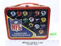 NFL National Football League Metal Lunch Box NO THERMOS 1976 Vintage