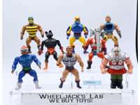 Lot of 8 He-Man Masters Of The Universe MOTU Vintage 1980's Mattel Figures