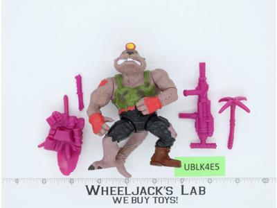 Dirtbag 100% Complete Teenage Mutant Ninja Turtles TMNT 1991 Playmates Vintage