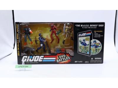 DVD Battles M.A.S.S. Device Set #1 of 5 GI Joe 2008 Hasbro NEW MISB SEALED