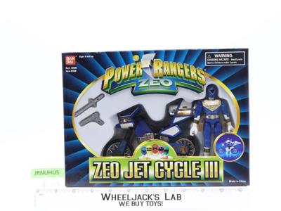 Zeo Jet Cycle III Power Rangers 1996 Bandai #2508 Blue NEW MISB