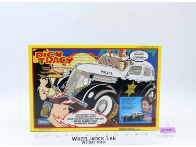 Police Squad Car MINT Dick Tracy 1990 Playmates Action Figure Vehicle NEW SEALED