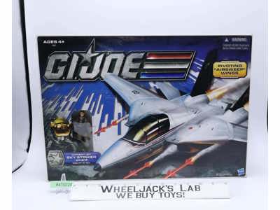Skystriker XP-21F W/ Capt. Ace GI Joe 30th Anniv. 2011 Hasbro NEW MISB SEALED