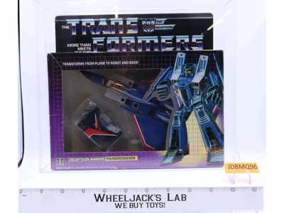 Thundercracker ARCHIVAL CASE G1 Transformers 1985 Hasbro Action Figure