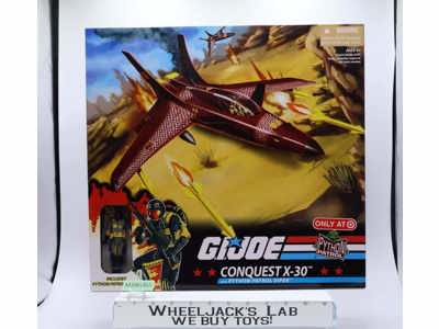 Conquest X-30 W/ Patrol Viper GI Joe Python Patrol 2008 Hasbro NEW MISB SEALED
