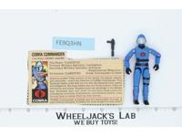 Cobra Commander V1.5 100% Complete 1983 G.I. Joe Vintage Hasbro Action Figure