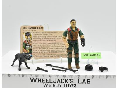 Mutt V1 100% Complete G.I. Joe 1984 Hasbro Vintage Action Figure