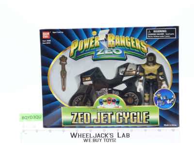 Zeo Jet Cycle Gold Power Rangers 1995 Bandai #2512 NEW MISB