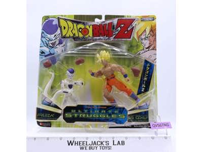 Frieza vs Goku Ultimate Struggles Dragon Ball Z 2003 Jakks Pacific NEW MOSC