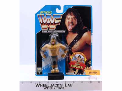 Samu of the Head Shrinkers WWF Wrestling 1993 Hasbro Vintage NEW MOSC SEALED