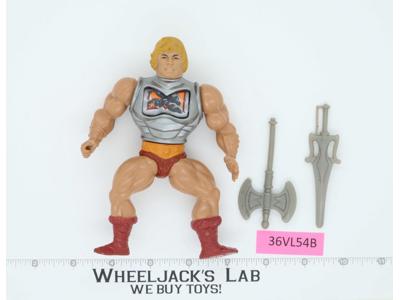 Battle Armor He-Man 100% Complete Masters of the Universe MOTU Mattel 1984