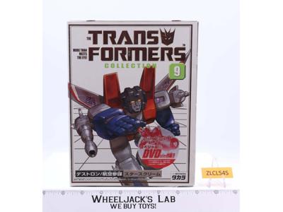 Starscream #9 Collection TFC Transformers G1 Reissue 2002 Takara NEW MISB SEALED