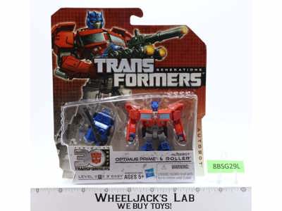 Optimus Prime & Roller Transformers Generations Thrilling 30 2014 Hasbro SEALED