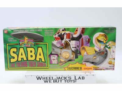 Saba Talking Tiger Saber WORKS Mighty Morphin Power Rangers 1994 Bandai