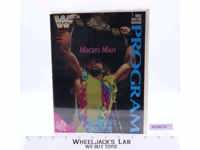 WWF Program Vol. 202 Macho Man Magazine Catalog Vintage 1992 Poster