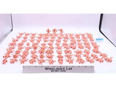 Large Lot Muscle Men M.U.S.C.L.E. Mattle 1980's Action Figure Vintage